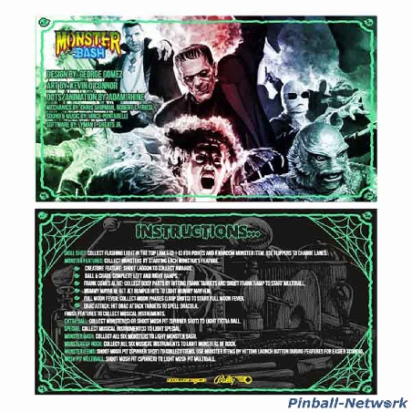 Monster Bash Custom Cards, Design 2