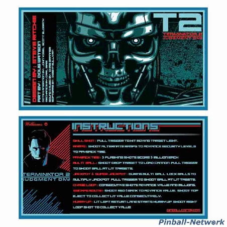 Terminator 2: Judgment Day Custom Cards, Design 2