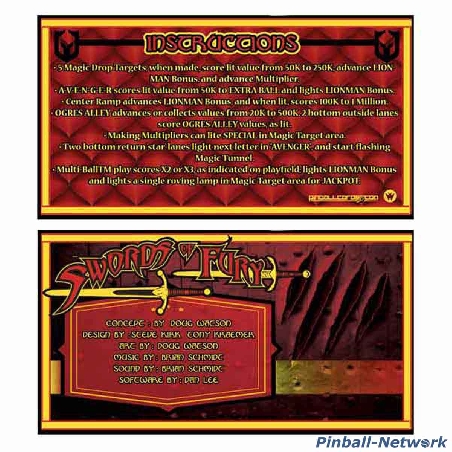 Swords of Fury Custom Cards