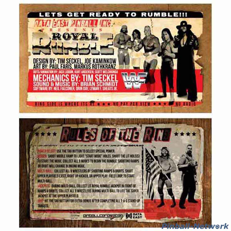 WWF Royal Rumble Custom Cards