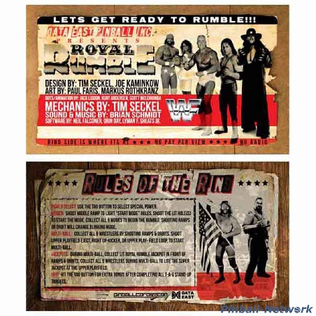 WWF Royal Rumble Custom Cards