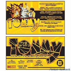 The Who's Tommy Pinball Wizard Custom Cards