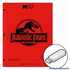 Jurassic Park Data East Operations Manual