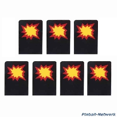 The Flintstones Drop Target Decals