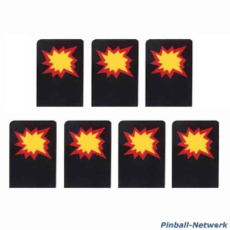 The Flintstones Drop Target Decals