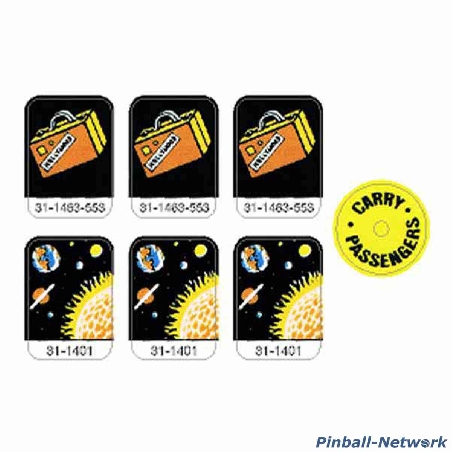 Taxi Target Decals