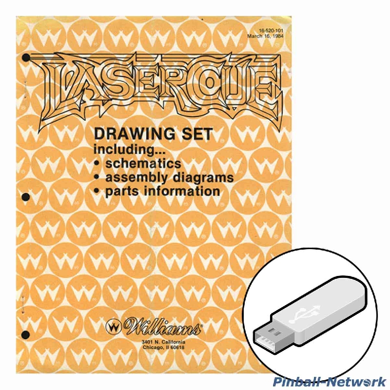 Laser Cue Drawing Set