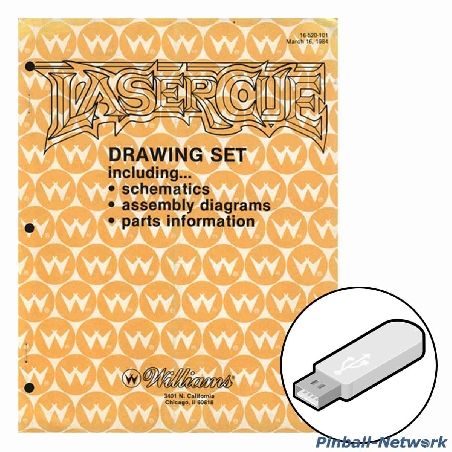 Laser Cue Drawing Set