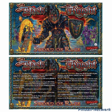 Black Knight Sword of Rage Custom Cards