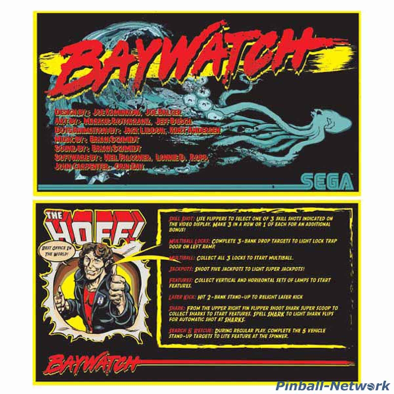Baywatch Custom Cards