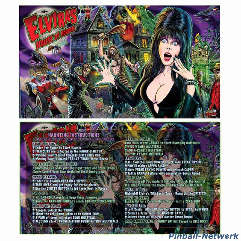 Elvira's House of Horrors Custom Cards