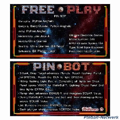 Pin Bot Custom Cards