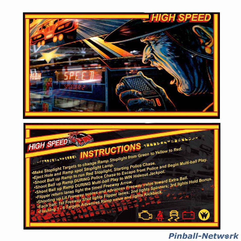 High Speed Custom Cards, Design 1