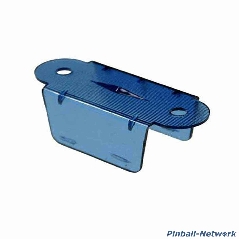 Lane Guide 2-3/4", blau transparent