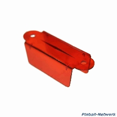 Lane Guide 3-1/8", rot transparent