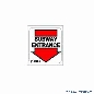 Judge Dredd Subway Entrance Decal