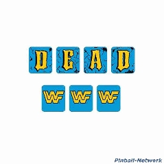 WWF Royal Rumble Drop Target Decals