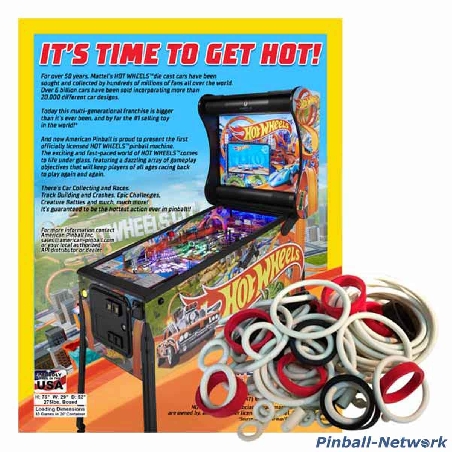 Hot Wheels American Pinball Gummisortiment