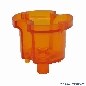 Schlagturmoberteil Bally/Williams, orange transparent