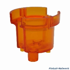 Schlagturmoberteil Data East/Sega/Stern, orange transparent