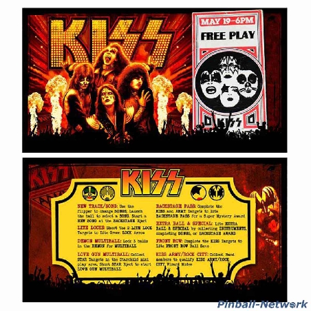 KISS Stern Custom Cards, Design 1