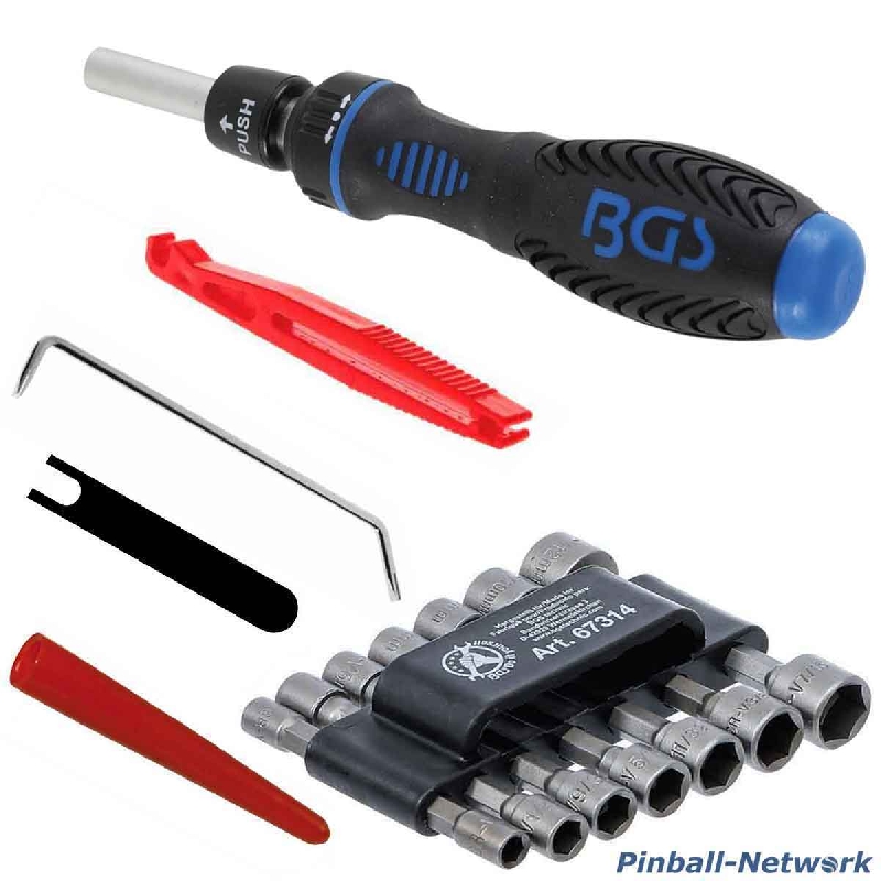 Flipperwerkzeug-Set Premium