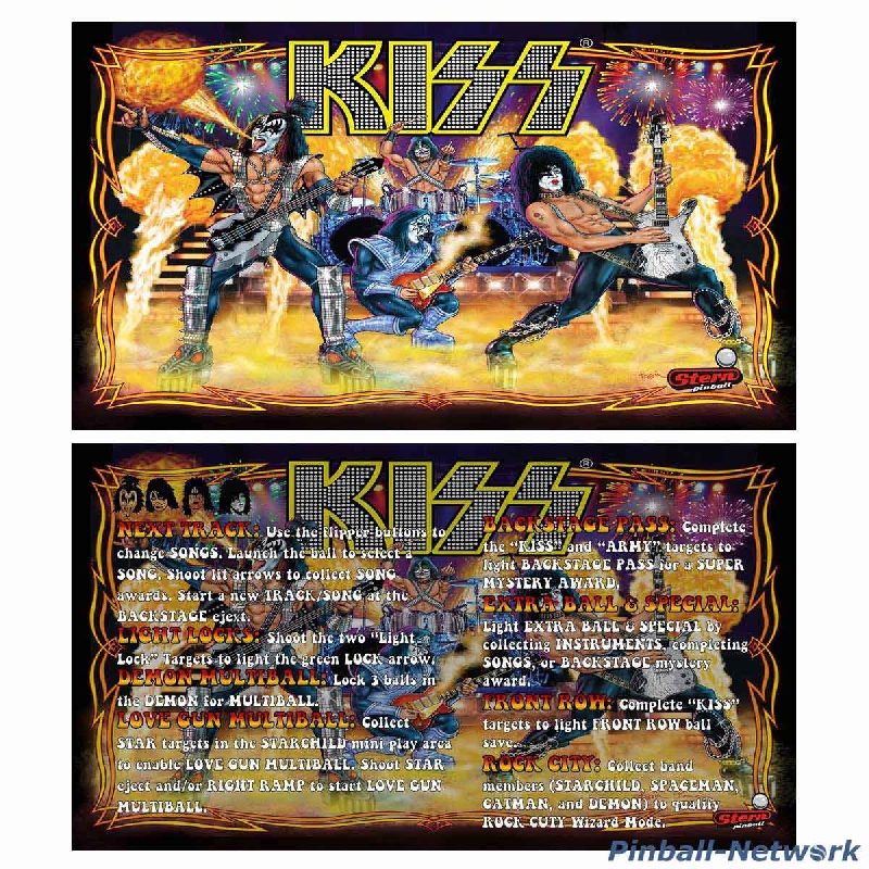 KISS Stern Custom Cards, Design 2
