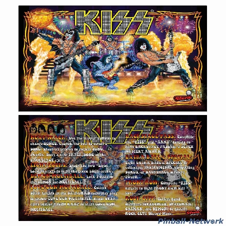 KISS Stern Custom Cards, Design 2