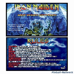 Iron Maiden Custom Cards