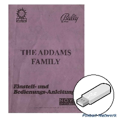 The Addams Family Einstell- und Bedienungs-Anleitung