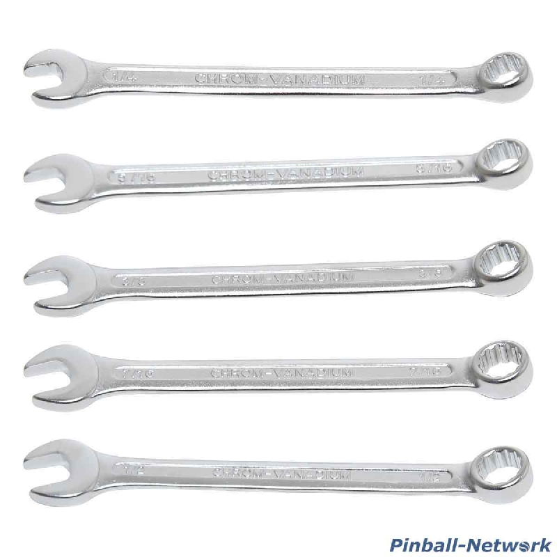 Zoll Maul-Ringschlüssel-Set, 5 teilig