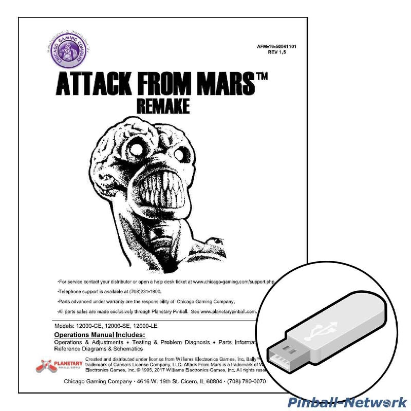 Attack From Mars Remake Operations Manual