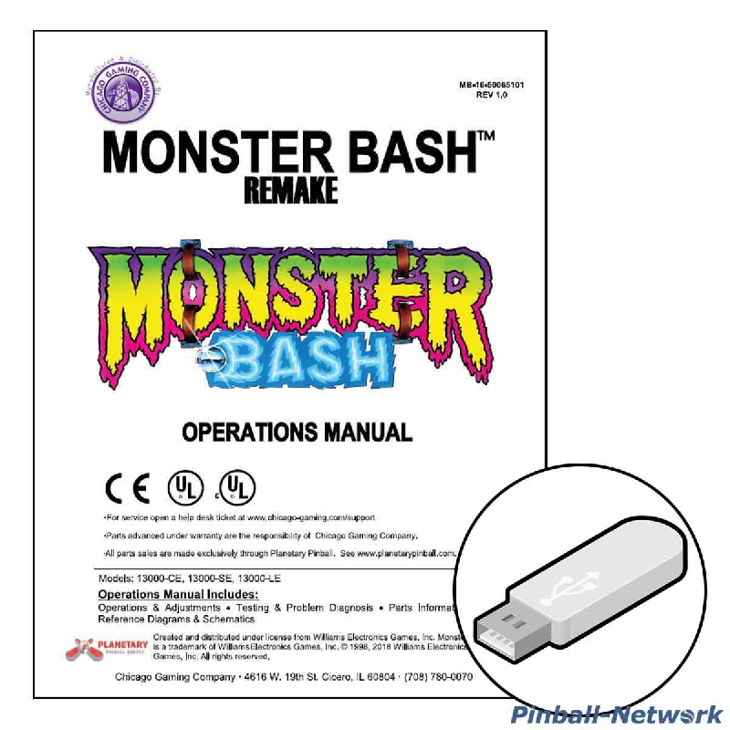 Monster Bash Remake Operations Manual Monster Bash Remake Operations Manual