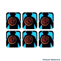 Lethal Weapon 3 Drop Target Decals