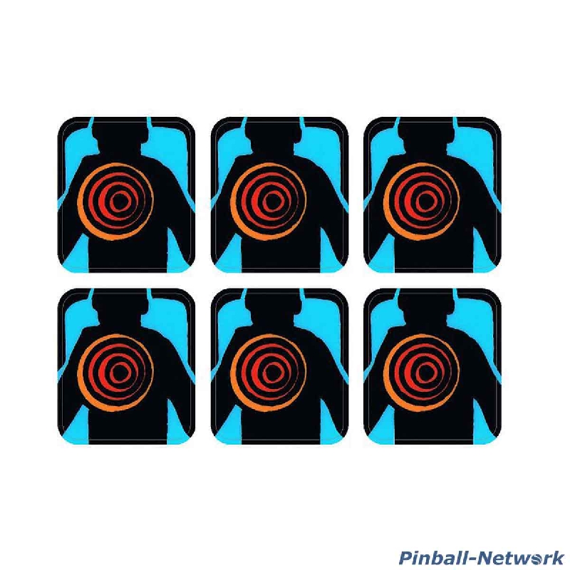 Lethal Weapon 3 Drop Target Decals