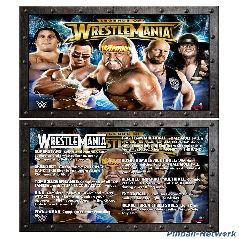 Wrestlemania Custom Cards