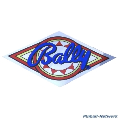 Bally Coin Door Decal
