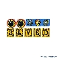 Adventures of Rocky and Bullwinkle and Friends Decal Set Adventures of Rocky and Bullwinkle and Friends Decal Set