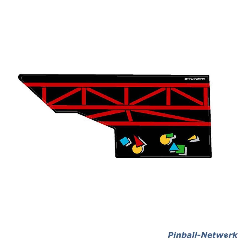 Rollergames Rampen Decal rechts, groß Rollergames Rampen Decal rechts, groß