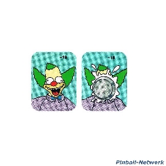 The Simpsons Pinball Party Spinner Decals