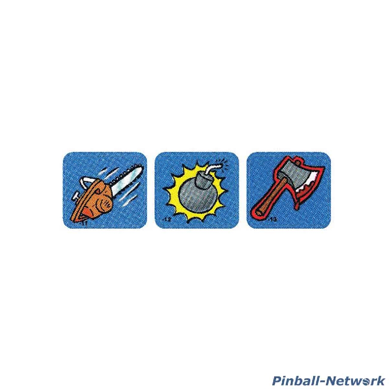 The Simpsons Pinball Party Target Decals The Simpsons Pinball Party Target Decals