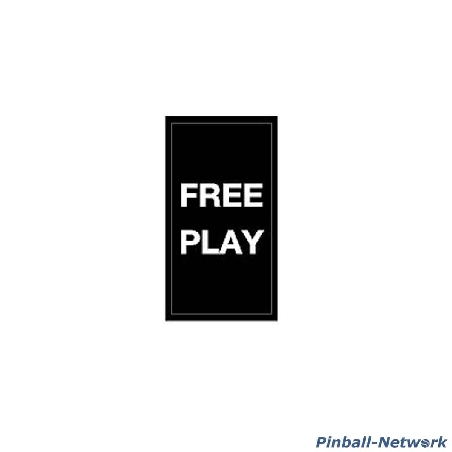 Geldeinwurfschild Free Play