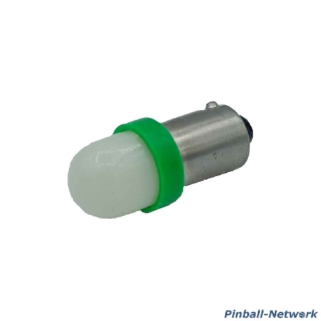 LED Flipperlampe BA9s, grün