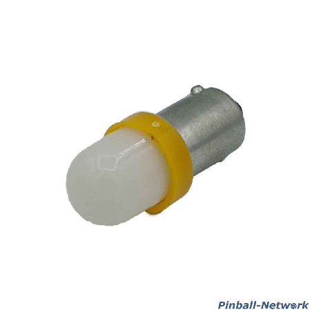 LED Flipperlampe BA9s, gelb