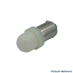 LED Flipperlampe BA9s, warmweiß EM