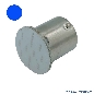 LED Flasherlampe BA15s, blau