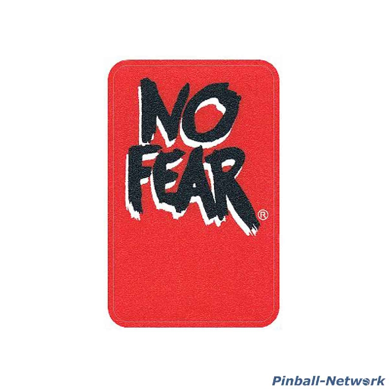 No Fear Drop Target Decal