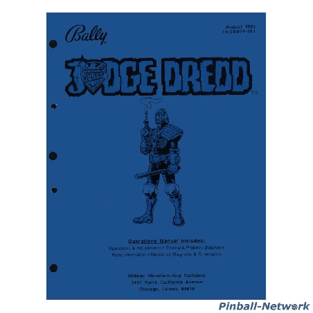 Judge Dredd Operations Manual, Original