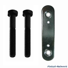 Reparaturset Flipperbein Basic, schwarz