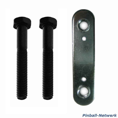 Reparaturset Flipperbein Basic, schwarz